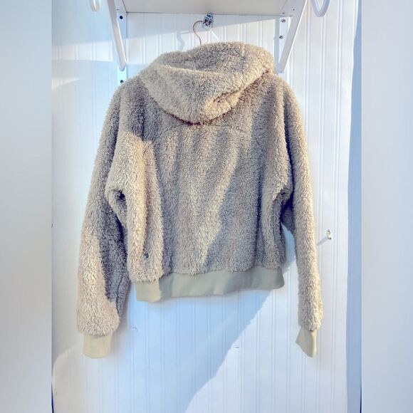 LULULEMON “Oh So Sherpa” Half Zip Hoodie Jacket Sz 8 - Picture 9 of 13